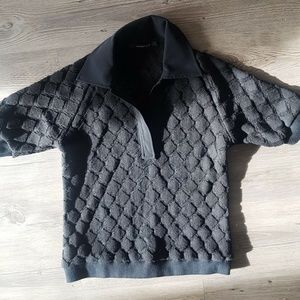 Preloved Derek Lam Black Knitted Top